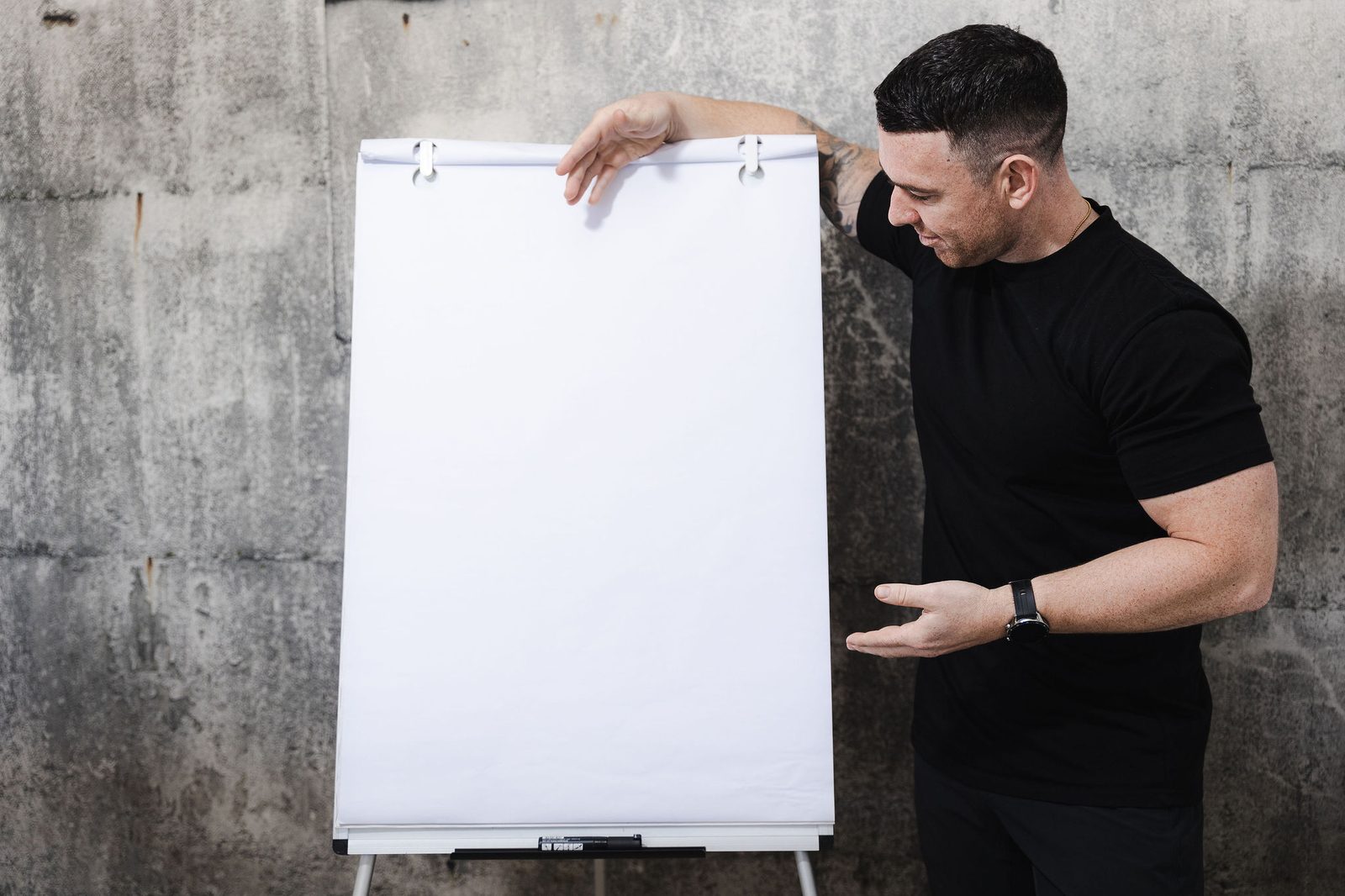 Jamie O'Donnell coaching athletes on stress-response and mental performance