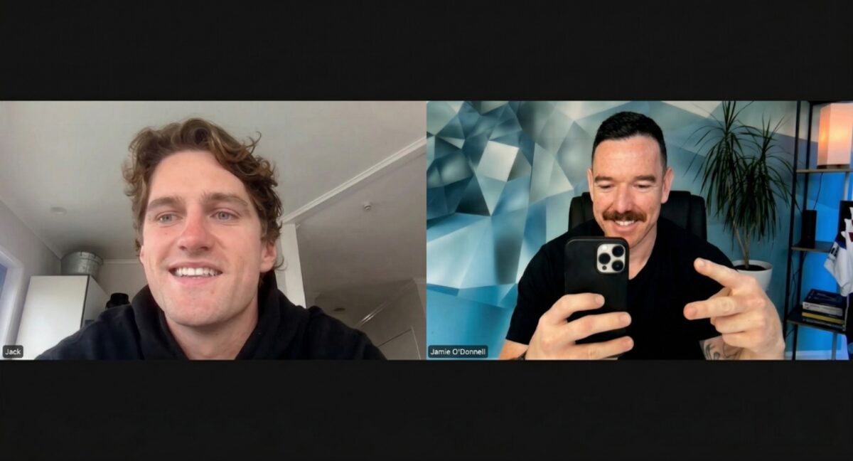 Live 1-on-1 coaching session with Jack Gray